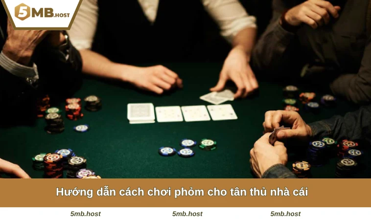 Hướng dẫn cách chơi phỏm cho tân thủ nhà cái
