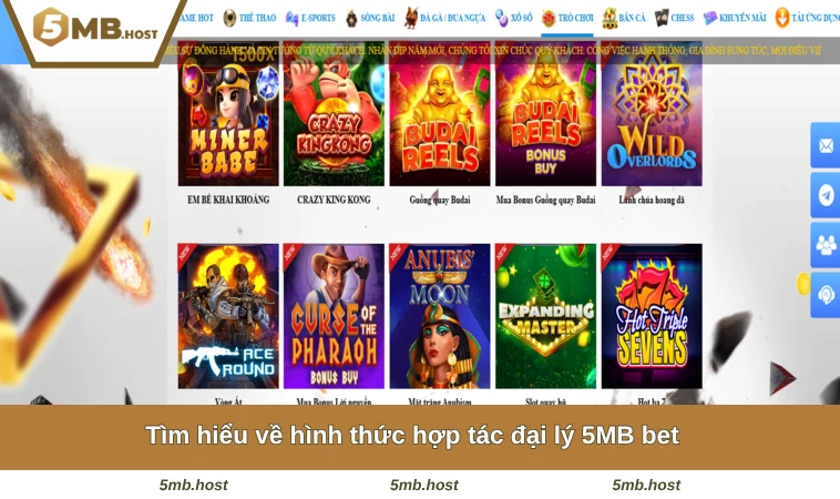 Đại Lý 5MB 1 Tìm hiểu về hình thức hợp tác đại lý 5MB bet