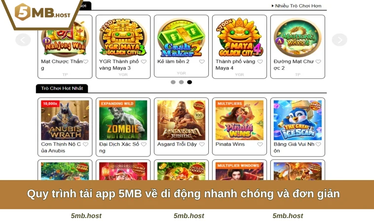 Quy trình tải app 5MB về di động nhanh chóng và đơn giản